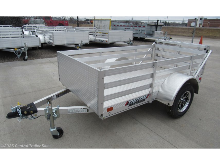 New 2025 Triton Trailers 52"x8ft Aluminum Utility available in East Bethel, Minnesota