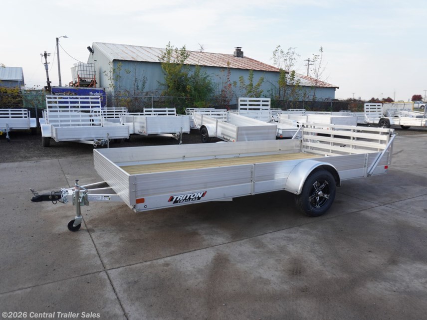 New 2026 Triton Trailers 81"x14ft Aluminum Utility available in East Bethel, Minnesota
