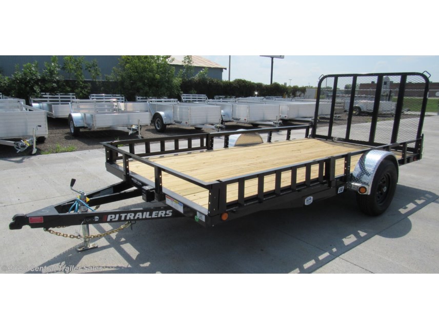 New 2026 PJ Trailers U8 83"x14ft Utility available in East Bethel, Minnesota