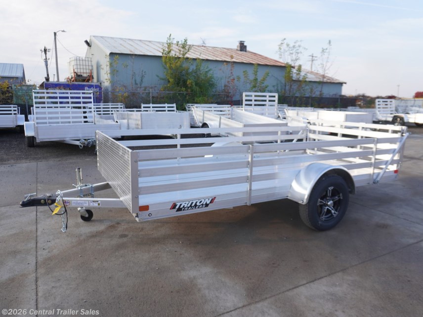 New 2026 Triton Trailers 6x12ft Aluminum Utility available in East Bethel, Minnesota