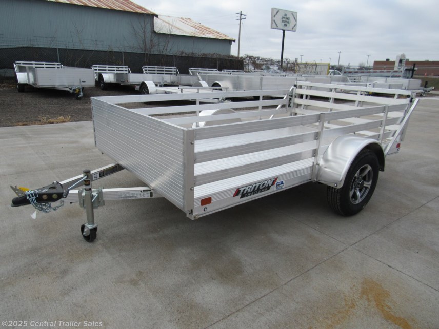 New 2025 Triton Trailers 6x10ft Aluminum Utility available in East Bethel, Minnesota