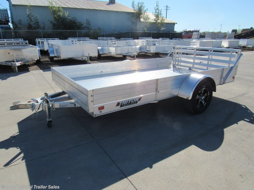 New 2026 Triton Trailers 81"x12ft Aluminum Utility available in East Bethel, Minnesota