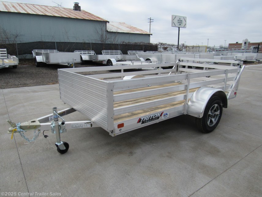 New 2025 Triton Trailers 64"x10ft Aluminum Utility available in East Bethel, Minnesota
