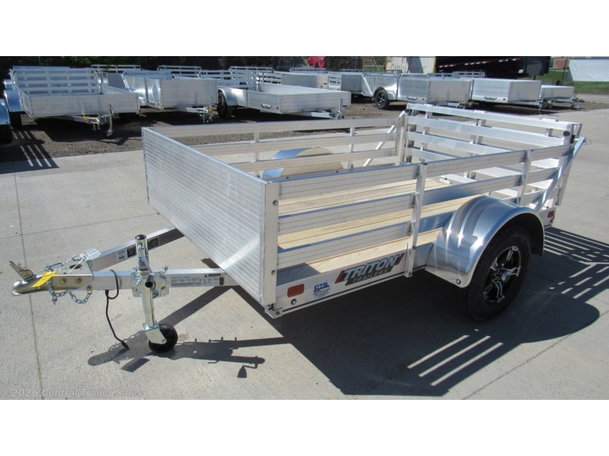 New 2025 Triton Trailers 64"x8ft Aluminum Utility available in East Bethel, Minnesota