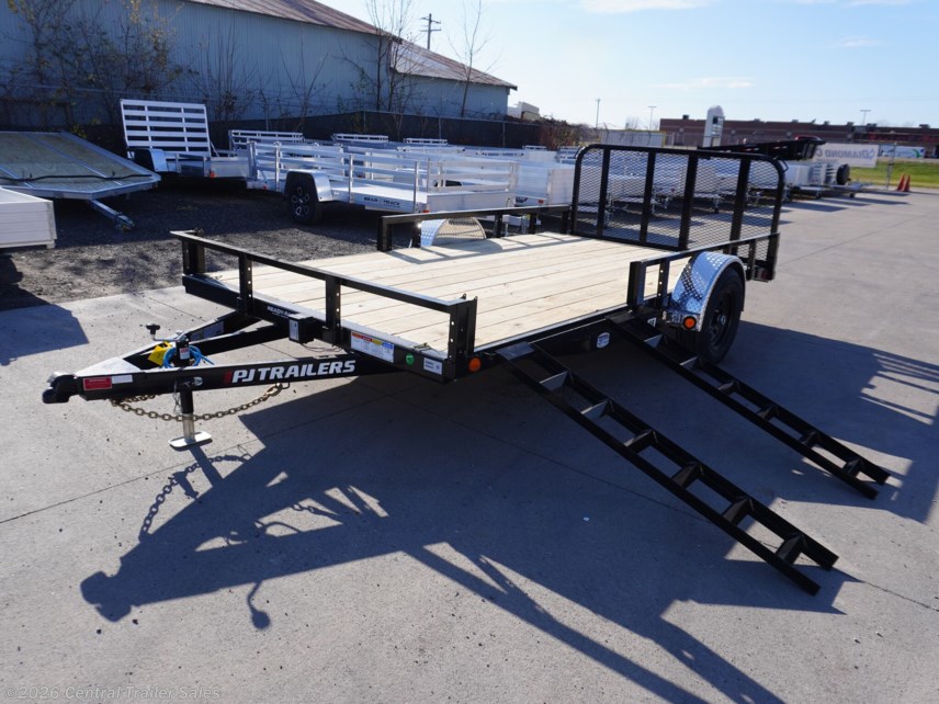 New 2026 PJ Trailers U8 83"x14ft Utility available in East Bethel, Minnesota