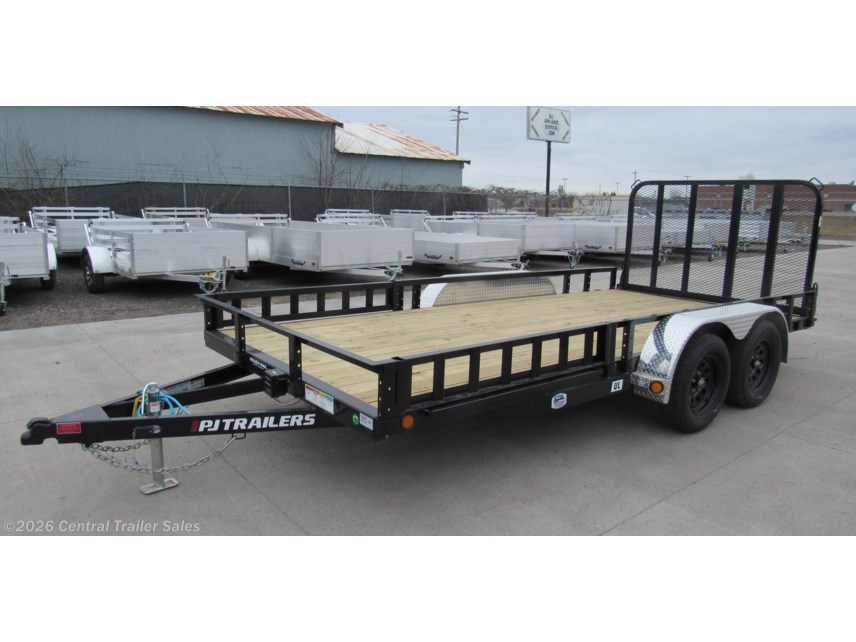 New 2026 PJ Trailers UL 83"x16ft Utility available in East Bethel, Minnesota