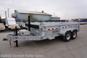 2025 Silver Mountain Trailers 83"x14ft Galvanized Dump