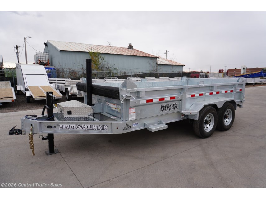 New 2025 Silver Mountain Trailers 83"x14ft Galvanized Dump available in East Bethel, Minnesota