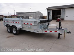 2025 Silver Mountain Trailers 83"x14ft Galvanized Dump - New Dump Trailer for sale by Central Trailer Sales in East Bethel, Minnesota