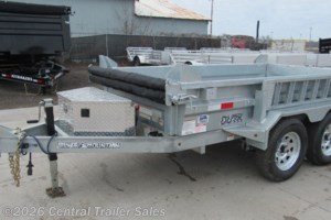 2025 Silver Mountain Trailers 5x10ft Galvanized Dump