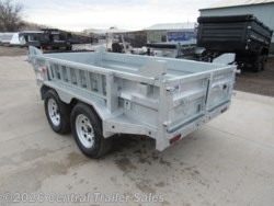 2025 5x10ft Galvanized Dump by Silver Mountain Trailers from Central Trailer Sales in East Bethel, Minnesota