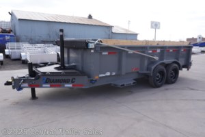 2025 Diamond C LPT 82"x16ft Dump Trailer