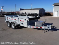 2025 Silver Mountain Trailers 6x12ft Galvanized Dump - New Dump Trailer for sale by Central Trailer Sales in East Bethel, Minnesota