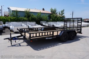 2026 Load Trail UE 83x16' Tandem Axle Utility Trailer W/ATV Ramps