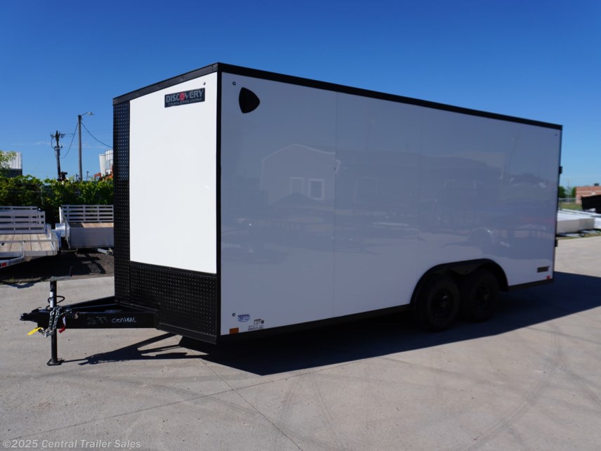 New 2026 Discovery Trailers SE 8.5x18 Enclosed Car Hauler available in East Bethel, Minnesota
