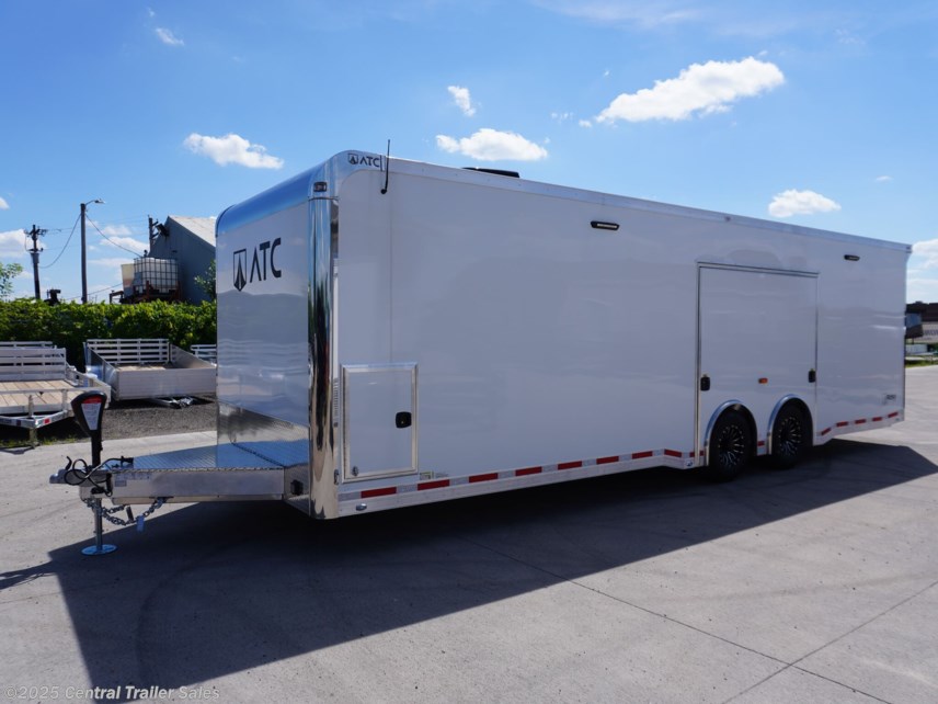 New 2026 ATC ROM550 8.5x28ft Enclosed Car Hauler available in East Bethel, Minnesota