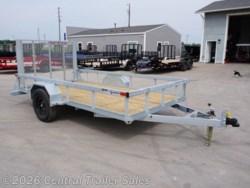 2026 Drive Trailers 6x12ft Galvanized Utility - New Utility Trailer for sale by Central Trailer Sales in East Bethel, Minnesota