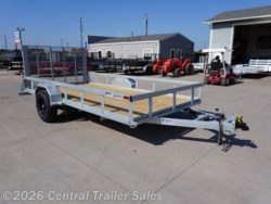 2026 Drive Trailers 7x14ft Galvanized Utility - New Utility Trailer for sale by Central Trailer Sales in East Bethel, Minnesota