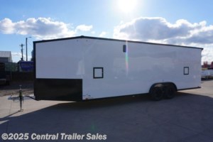 2025 Stealth Predator 7.5x29ft Aluminum Enclosed Snowmobile Trailer