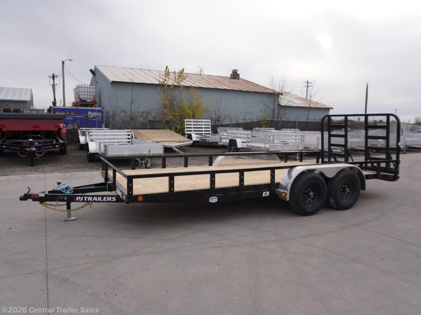 New 2026 PJ Trailers UL 83"x18ft Utility available in East Bethel, Minnesota