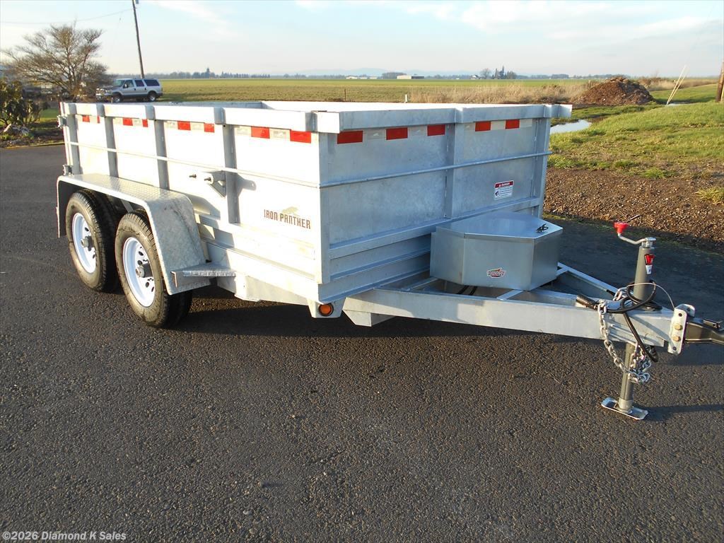 New Iron Panther Dump (Utility) Trailer Classifieds 2016 Iron Panther D10 6X10 10K Galvinized