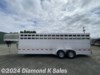 2023 EBY Maverick 6'11" X 24' X 6'6" DAKOTA EDITION Livestock Trailer For Sale at Diamond K Sales in Halsey, Oregon