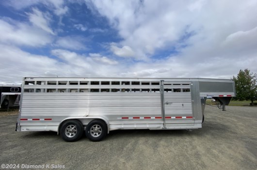 Livestock Trailer - 2023 EBY Maverick 6'11" X 24' X 6'6" DAKOTA EDITION available New in Halsey, OR