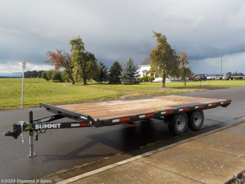 New 2024 Summit Trailer Cascade 102&quot; x 18&apos; 10K Deck Over available in Halsey, Oregon