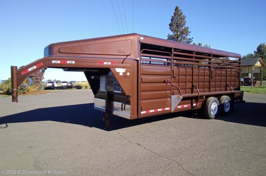 Livestock Trailer - 2024 Miscellaneous gr  6' 8" X 20' 14 K available New in Halsey, OR