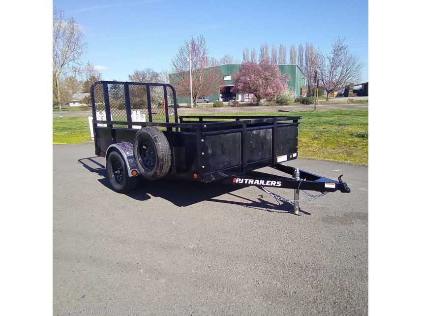 New 2024 PJ Trailers Utility U7 77&quot; X 10&apos; available in Halsey, Oregon