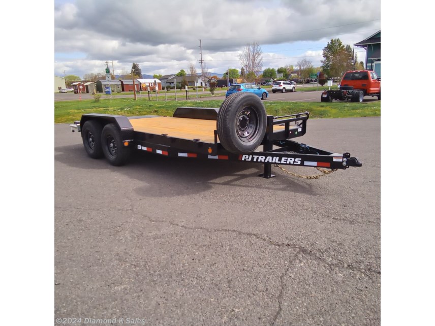 New 2024 PJ Trailers Equipment CCJ1672BSRKT 16&apos;-14K available in Halsey, Oregon