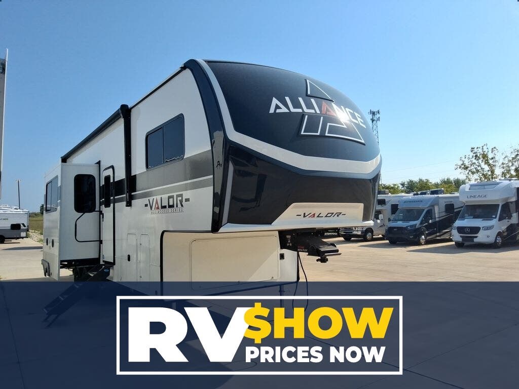 Email now about this 2026 Alliance RV Valor All-Access 32A10! New 2026 Alliance RV Valor All-Access 32A10 available in Strafford, Missouri