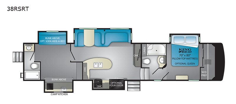 Email now about this 2020 Heartland ElkRidge 38RSRT! Used 2020 Heartland ElkRidge 38RSRT available in Strafford, Missouri