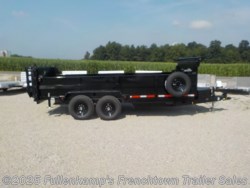 2026 Quality Steel 8316DTA 14K - New Dump Trailer for sale by Fullenkamp's Frenchtown Trailer Sales in Versailles, Ohio