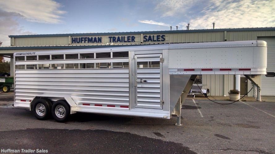 Livestock Trailer for sale New 2018 Featherlite Model 8117 20ft