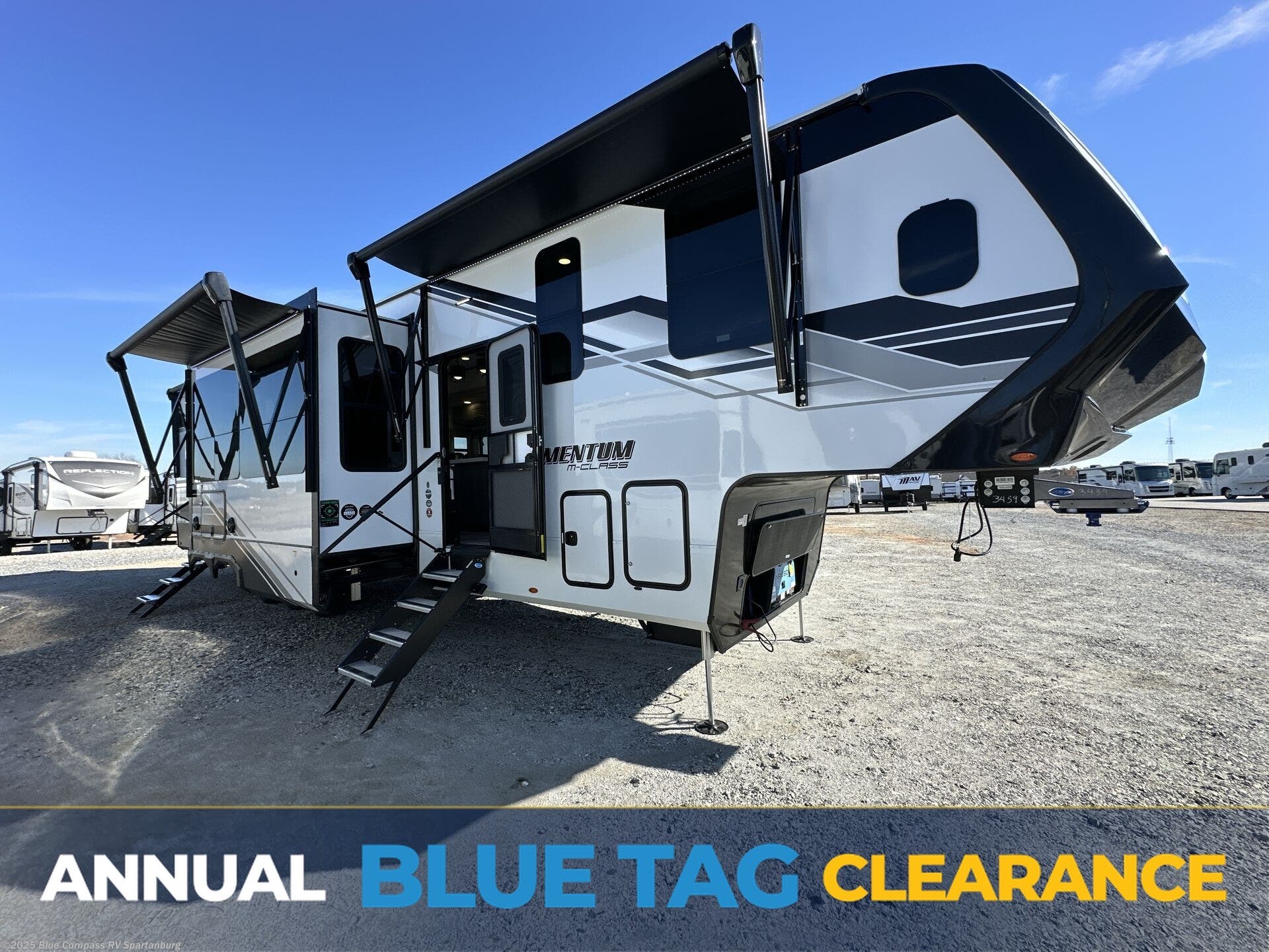 Email now about this 2025 Grand Design Momentum M-Class 395MS! New 2025 Grand Design Momentum M-Class 395MS available in Duncan, South Carolina