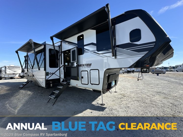 Email now about this 2025 Grand Design Momentum M-Class 395MS! New 2025 Grand Design Momentum M-Class 395MS available in Duncan, South Carolina