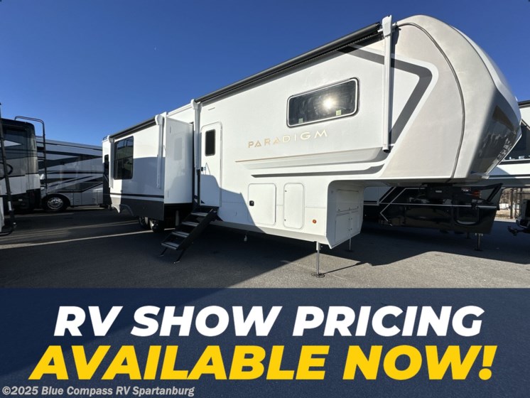 Email now about this 2025 Alliance RV Paradigm 395DS! New 2025 Alliance RV Paradigm 395DS available in Duncan, South Carolina