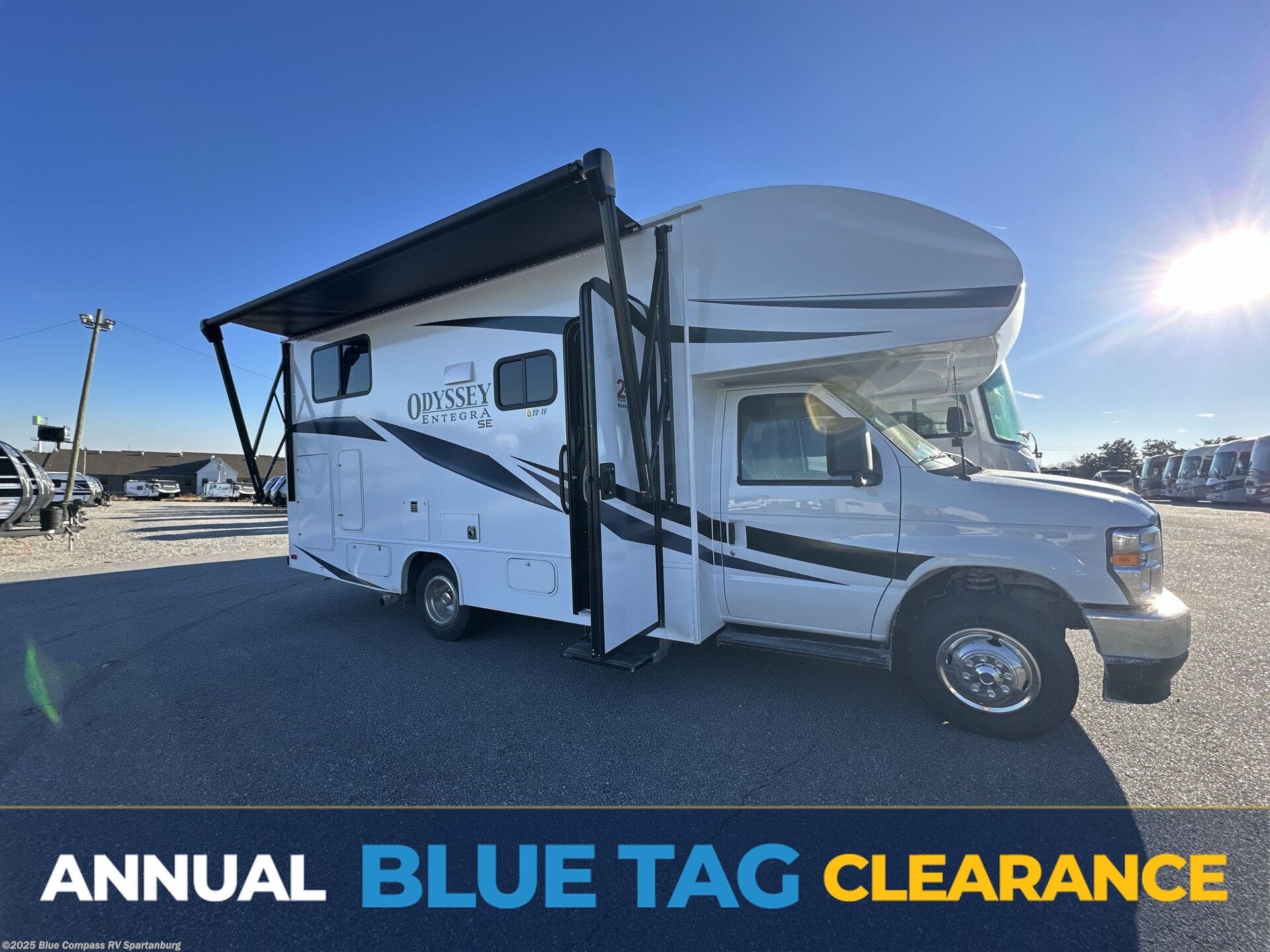 Email now about this 2025 Entegra Coach Odyssey SE 22TF! New 2025 Entegra Coach Odyssey SE 22TF available in Duncan, South Carolina