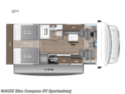 Call now about this 2025 Entegra Coach Odyssey SE 22TF! 2025 Entegra Coach Odyssey SE 22TF - New Class C For Sale by Blue Compass RV Spartanburg in Duncan, South Carolina