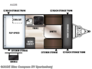 Call now about this 2021 Forest River Rockwood Hard Side Series Rockwood A122s! 2021 Forest River Rockwood Hard Side Series Rockwood A122s - Used Travel Trailer For Sale by Blue Compass RV Spartanburg in Duncan, South Carolina