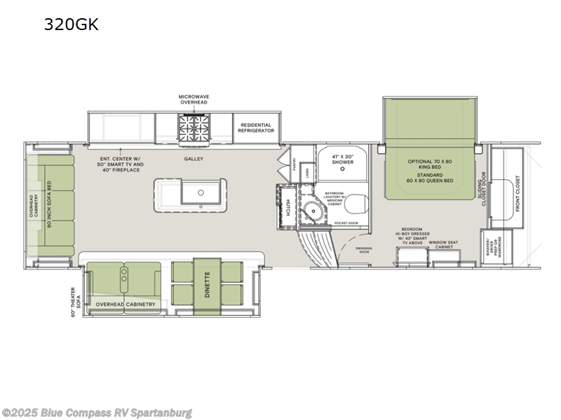 Call now about this 2023 Vanleigh Vilano 320GK! 2023 Vanleigh Vilano 320GK - Used Fifth Wheel For Sale by Blue Compass RV Spartanburg in Duncan, South Carolina features Slideout