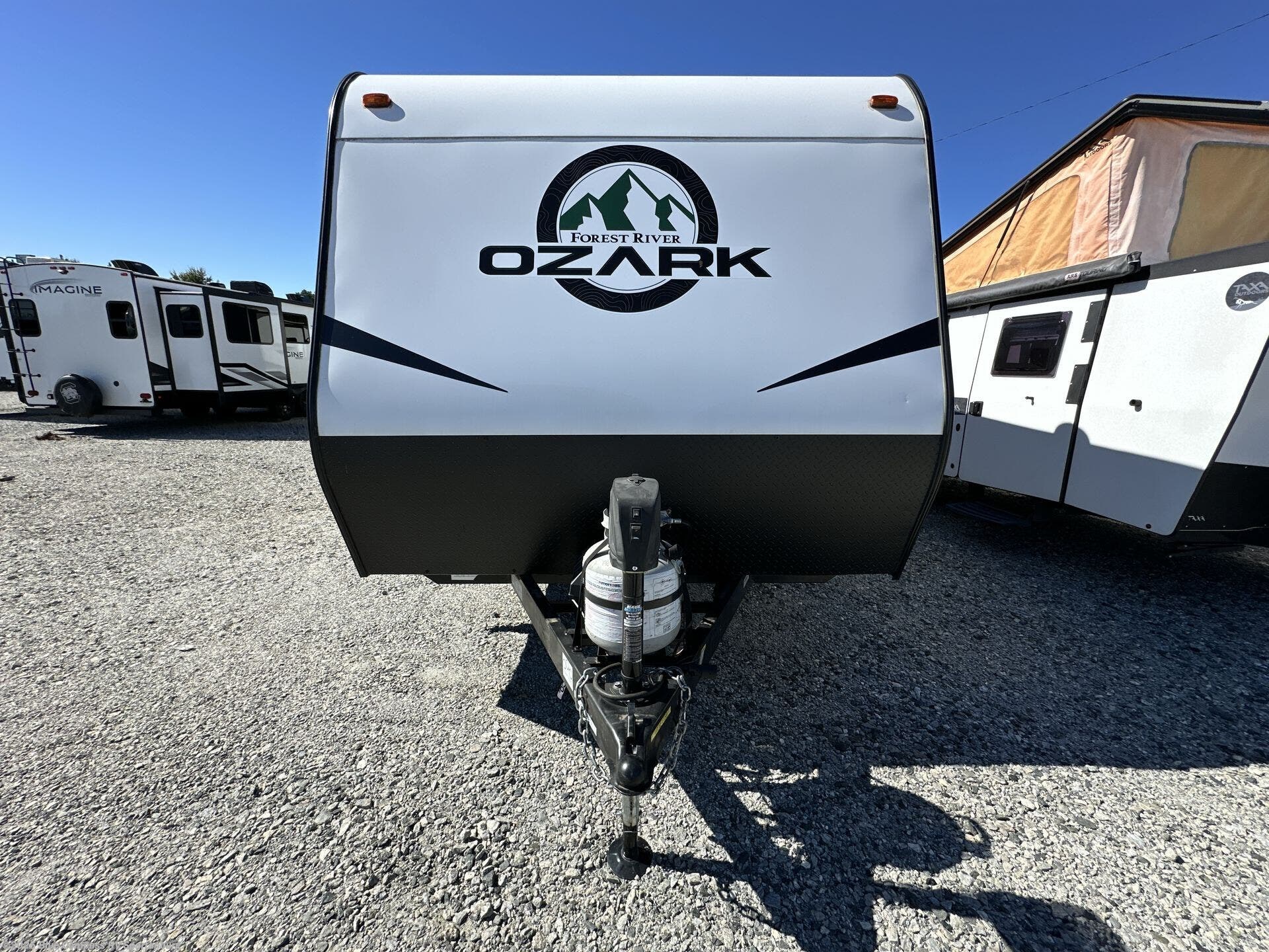 Call now about this 2022 Forest River Ozark 1650BHK! 2022 Forest River Ozark 1650BHK - Used Toy Hauler For Sale by Blue Compass RV Spartanburg in Duncan, South Carolina