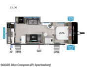 Call now about this 2026 Grand Design Imagine XLS 23LDE! 2026 Grand Design Imagine XLS 23LDE - New Travel Trailer For Sale by Blue Compass RV Spartanburg in Duncan, South Carolina features Slideout