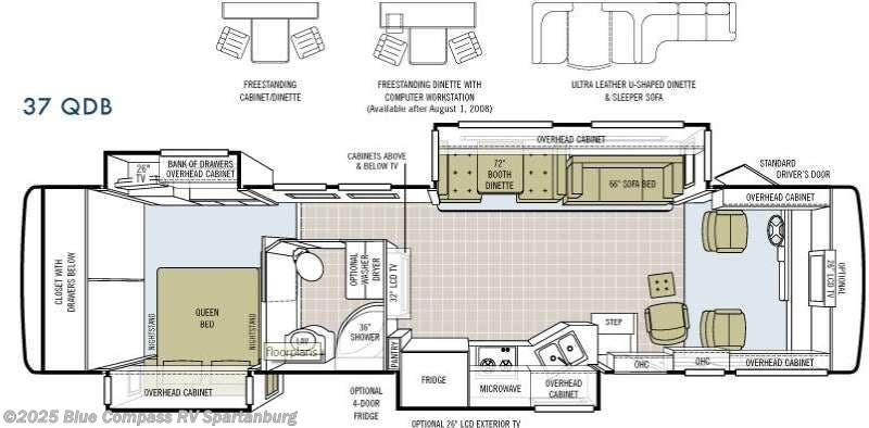 Call now about this 2009 Tiffin Allegro Bay 36! 2009 Tiffin Allegro Bay 36 - Used Class C For Sale by Blue Compass RV Spartanburg in Duncan, South Carolina features Slideout