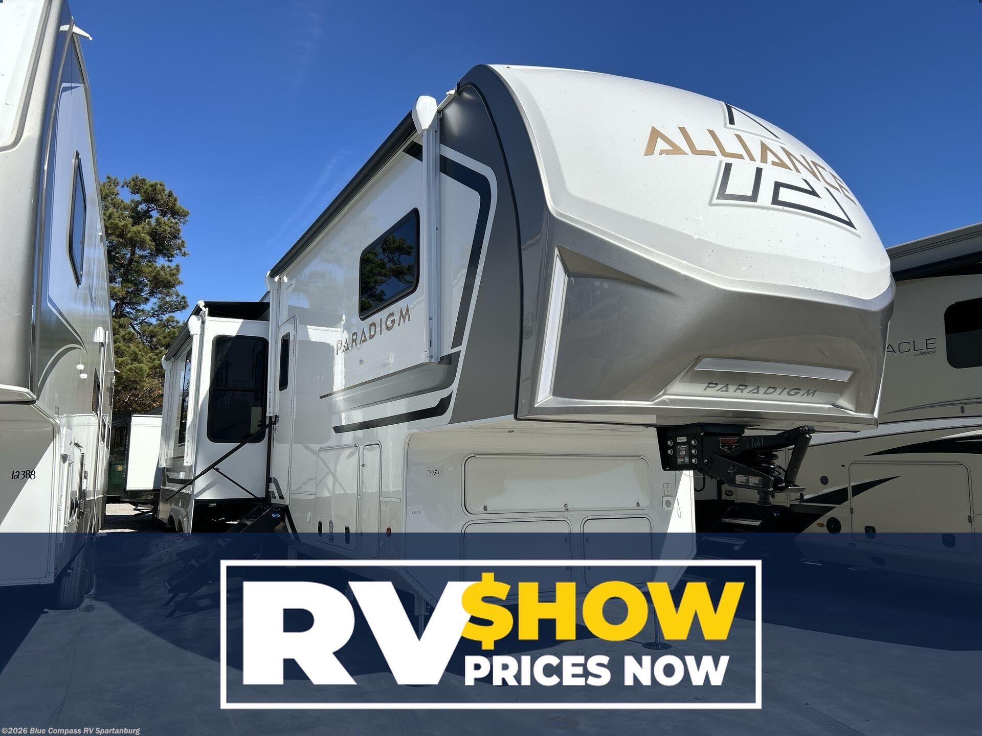 Email now about this 2026 Alliance RV Paradigm 312RK! New 2026 Alliance RV Paradigm 312RK available in Duncan, South Carolina