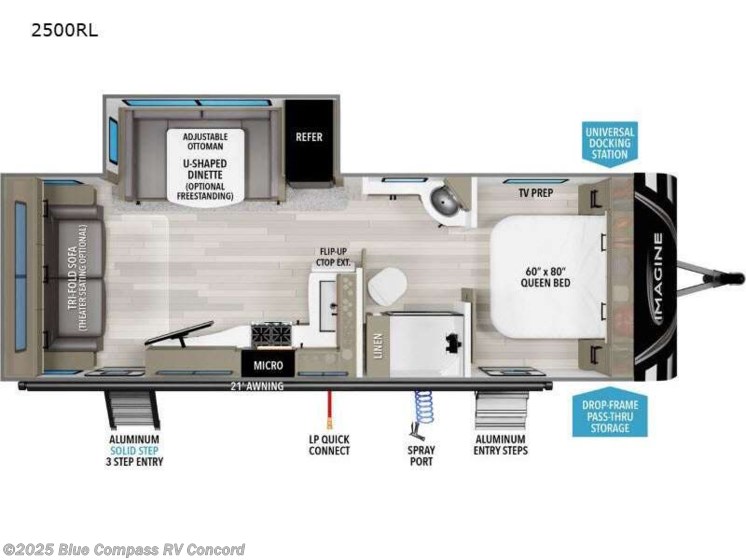Email now about this 2025 Grand Design Imagine 2500RL! New 2025 Grand Design Imagine 2500RL available in Concord, North Carolina