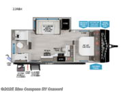 Call now about this 2025 Grand Design Transcend Xplor 22RBX! 2025 Grand Design Transcend Xplor 22RBX - New Travel Trailer For Sale by Blue Compass RV Concord in Concord, North Carolina features Slideout