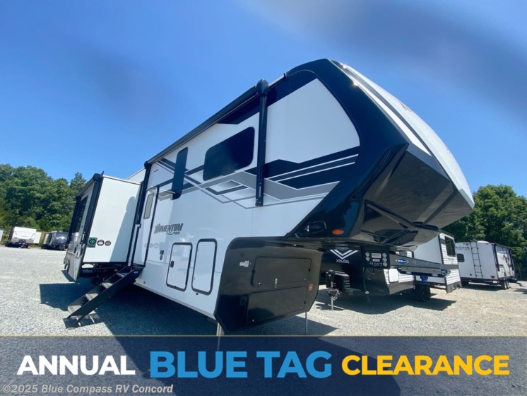 Email now about this 2025 Grand Design Momentum M-Class 414M! New 2025 Grand Design Momentum M-Class 414M available in Concord, North Carolina