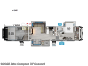 Call now about this 2025 Grand Design Momentum M-Class 414M! 2025 Grand Design Momentum M-Class 414M - New Toy Hauler For Sale by Blue Compass RV Concord in Concord, North Carolina features Slideout